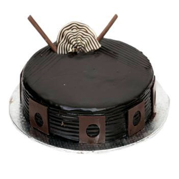 Round Dark Chocolate Cake cake delivery Delhi