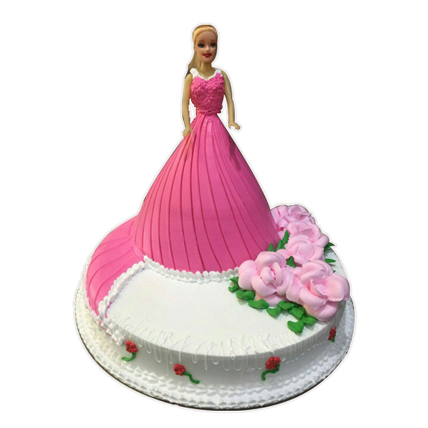 3kg Barbie Doll Cake cake delivery Delhi