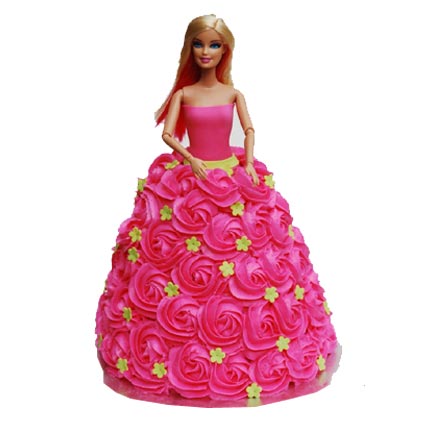 2kg Barbie Doll Cake cake delivery Delhi